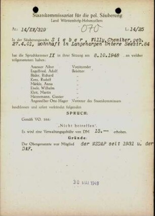 Sieber, Willy