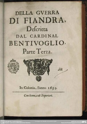 3: Della Gverra di Fiandra