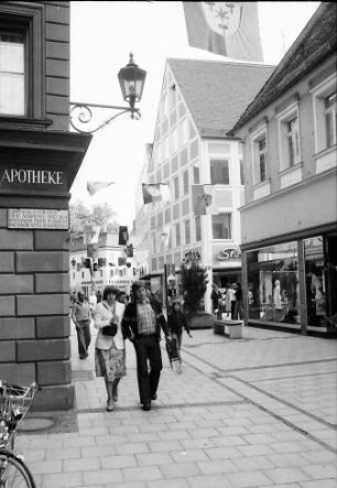 Memmingen: Fußgängerzone