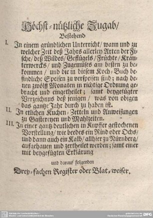 Höchst=nützliche Zugab /