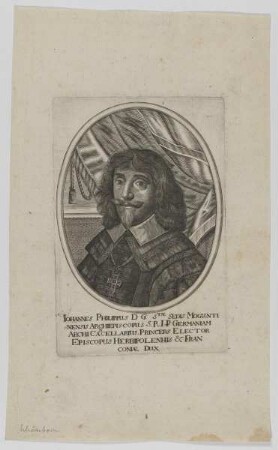 Bildnis des Iohannes Philippus, Erzbischof von Mainz