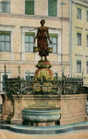 Leipzig: Mägdebrunnen