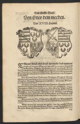 Von Erico dem vierden. Das XVIII. Capitel.