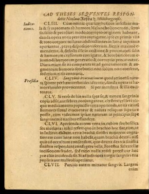 Ad Theses Sequentes Respondebit Nicolaus Roßbach Mühlbergensis.