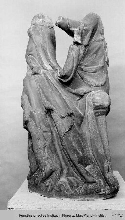 Sitzende Madonna mit Kind - Madonna (wahrscheinlich mit einer Darstellung Heinrichs VII. und der Personifikation Pisas eine Gruppe bildend)