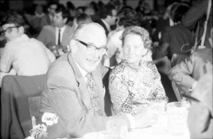 22. Tagung 1972 Mediziner; Lindau Sängerhalle: E. Auhagen, Frau Auhagen