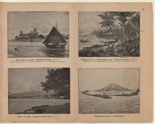Hafen von Apia. Deutsche Samoa-Inseln