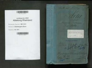 Pieler, Franz geb. 11.05.1835; Bergmeister; ausgeschieden 30.06.1873; Prüfungs- u. Personalakten Band 1