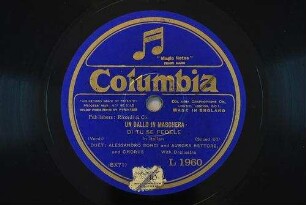 Un ballo in maschera : Di tu se Fedele / (Verdi)