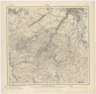Section Zittau aus: Topographische Karte (Meßtischblätter) Sachsen
