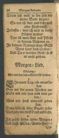 Morgen-Lied