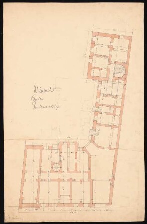 Wohnhaus Wimmel II, Berlin-Tiergarten: Grundriss