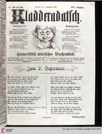 Hefte 39-45, September 1872