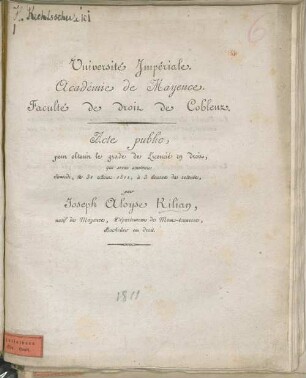 Dissertatio inauguralis de jure accrescendi, secundum principia juris Romani