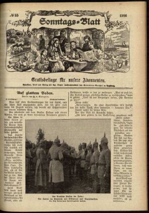 Ausgabe vom Sonntag, den 27. August 1916.
