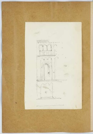 Dom, Wetzlar: Detail (aus: Skizzen- und Fotoalbum 8)