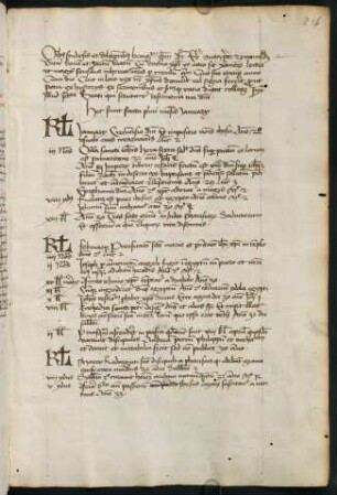 216r-218v, Calendarium evangelicum