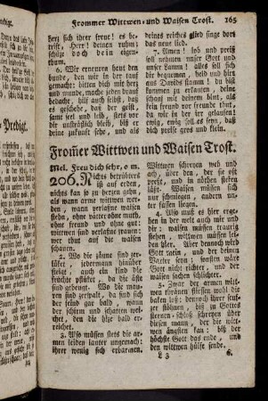165-166, Frommer Wittwen und Waisen Trost (206)