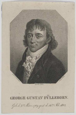 Bildnis des Georg Gustav Fülleborn