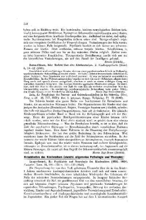 Krankheiten des Kindesalters : (einschl. allgemeine Pathologie und Therapie)
