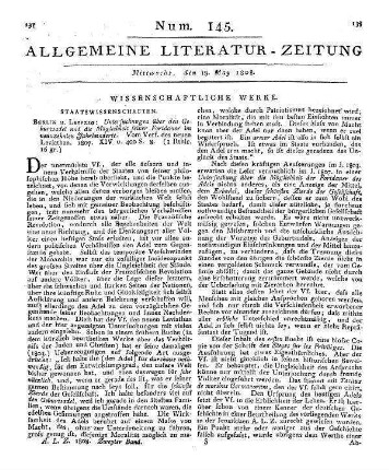 Buchholz, C. A.: Reminiscenzen und Reisetabletten. Hildesheim: Gerstenberg 1807