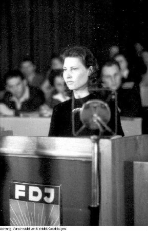 Meißen. 2. Parlament der Freien Deutschen Jugend (FDJ), Veranstaltungen u.a. mit Wilhelm Pieck, Otto Grotewohl und Walter Ulbricht, Pfingsten 1947