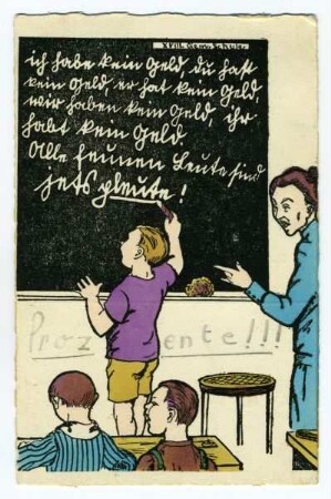 Ich habe kein Geld . . .