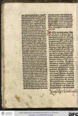 Dominica prima in quadragesima, evangelium secundum Matheum iiii.