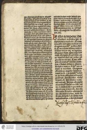Dominica prima in quadragesima, evangelium secundum Matheum iiii.