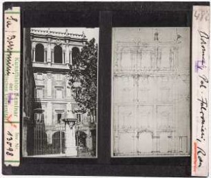 Rom: Palazzo Falconieri, Fassade und Fassadenentwurf