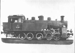 Zahnrd-Dampflokomotive