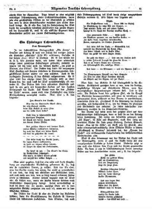 Ein Thüringer Lehrerdichter