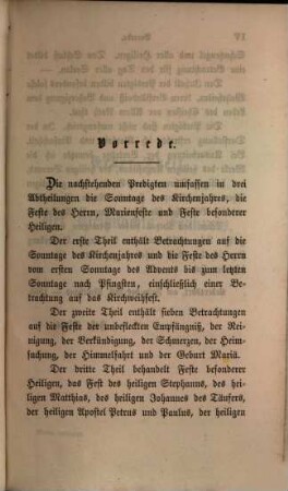 Kurze Predigten auf die Sonn- und Festtage des Kirchenjahres, [1]