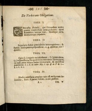 A2r-B2v, De Verborum Obligatione.