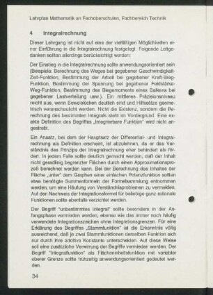 4 Integralrechnung