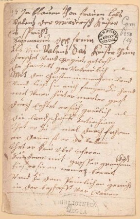 Valens der mörderische Keiser - BSB Cgm 6250(19
