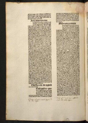 Questio XIX-XXI