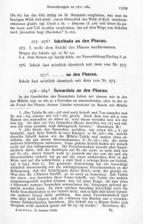 278-284. Šuwardata an den Pharao