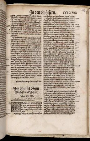 Die Epistel zu den Ephesern