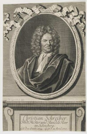Bildnis des Christian Schreiber