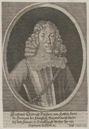 Bildnis des Anthonius Dietrich von Kettler