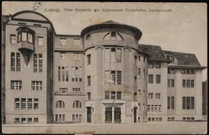 Leipzig: Neue Turnhalle des Allgemeinen Turnvereins, Leplaystraße