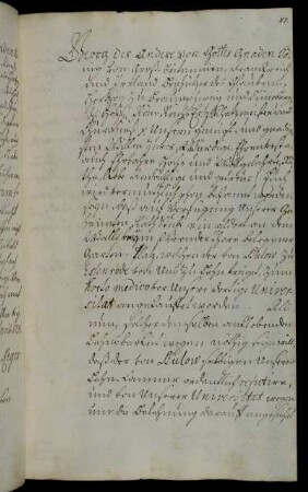 Ankauf des Botanischen Gartens am Weender Tor (Lehnpflicht) und Einsetzung des Professors für Medizin Richter als Lehnsmann.