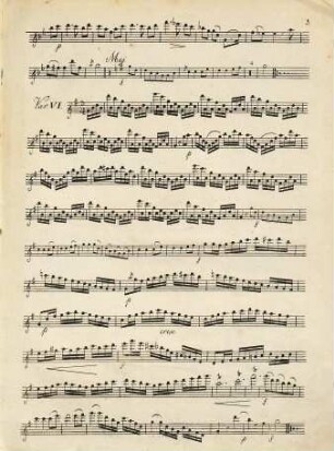 VARIATIONS pour la Flûte avec Accompagnement d'un Violon, Alto, et Violoncelle sur une Air populair a Suisse Composée par I: N: Kapeller