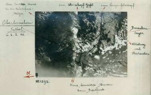 Foto des Oberlauchensattels südlich von Sondernach (Luftbild)