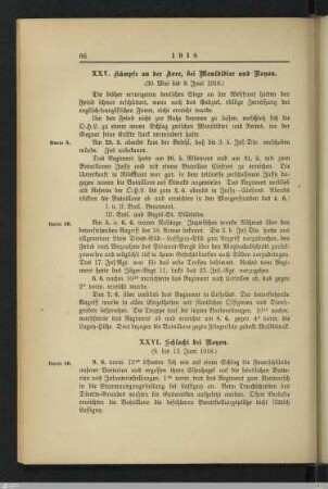 XXV. Kämpfe an der Avre, bei Montdidier und Noyon