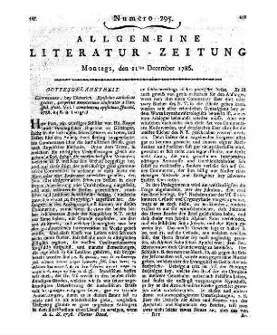 Die Unbekannte, eine wahre Geschichte. [S.l.] 1785