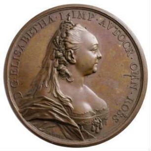 Medaille, 1754
