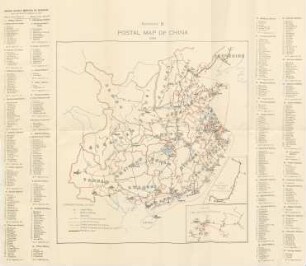 Appendix B. Postal Map of China.