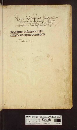 [De tempore]
